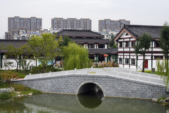 邳州桃花島公園風(fēng)光