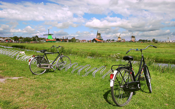 風(fēng)車村農(nóng)村觀。