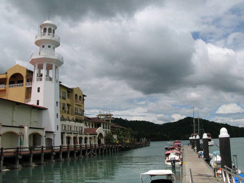 Langkawi港；馬來(lái)西亞