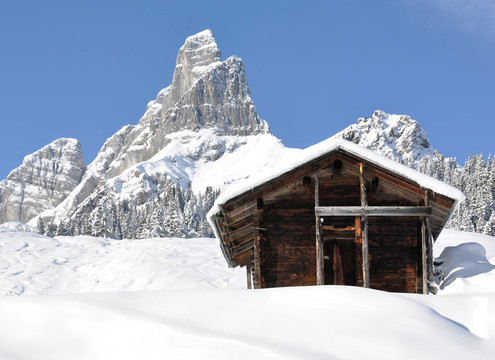 Braunwald；瑞士著名的滑雪勝地