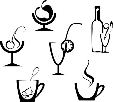 飲料和飲料圖標(biāo)