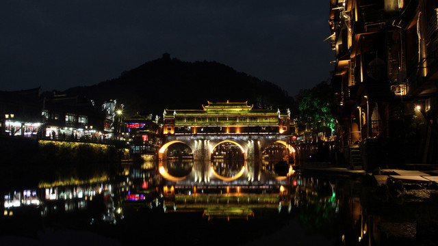 虹橋夜景