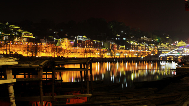 鳳凰古城夜景