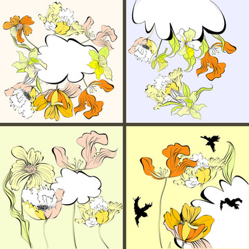 四套花卡