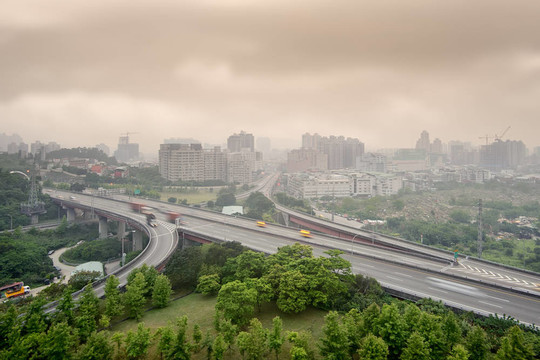 惡劣的天氣景觀