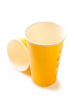 白色紙杯