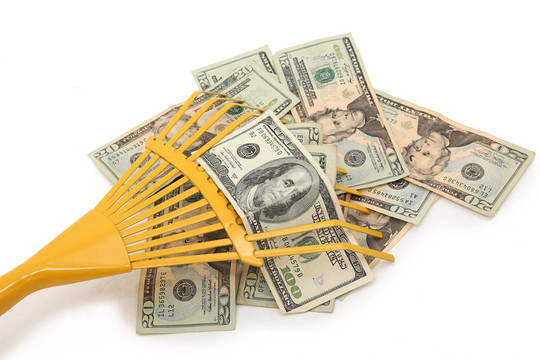 貨架的錢