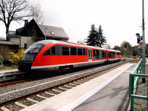 柴油車在Erzgebirge