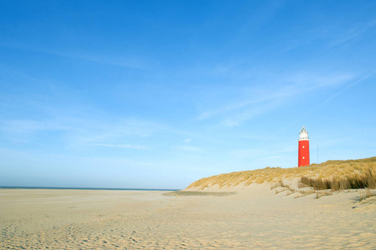 在Texel海灘