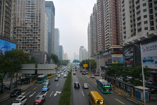 深圳街頭