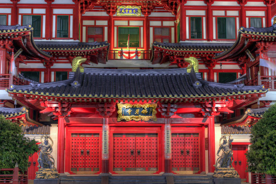 佛舍利寺前門
