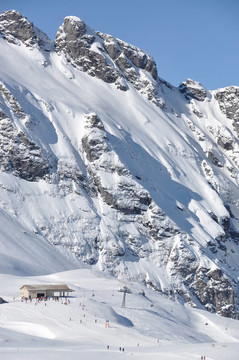 皮措爾山；瑞士著名的滑雪勝地