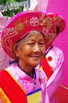 越南的祖母Ao Dai