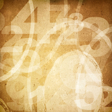復(fù)古風格的數(shù)字