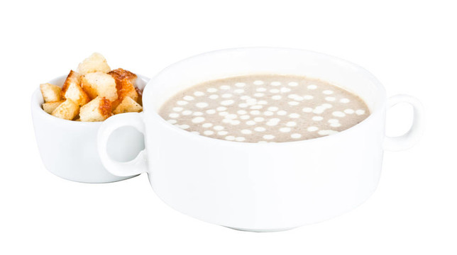 綠色野菌湯盅