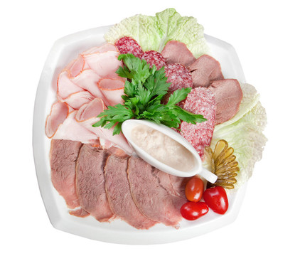 切片食品肉和香腸裝置。