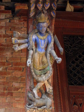 濕婆神在尼泊爾寺廟