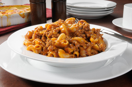 macoroni和牛肉飯