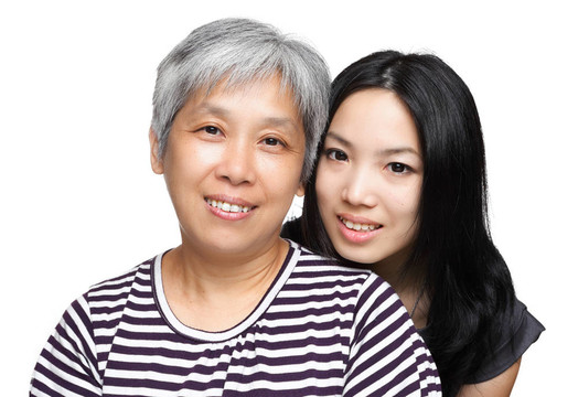 母親和女兒