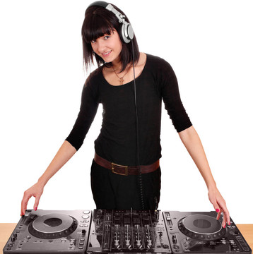 美女DJ女孩