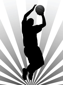 籃球運動員圖