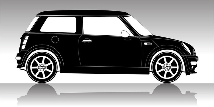 汽車輪廓圖