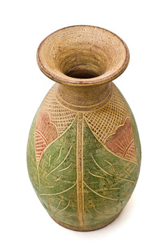 花紋陶器