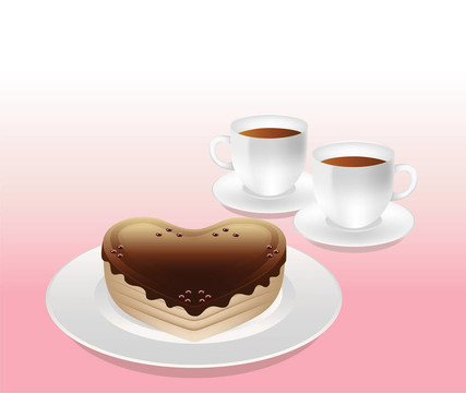 蛋糕和茶