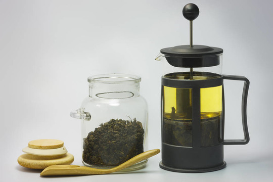 綠茶茶壺。