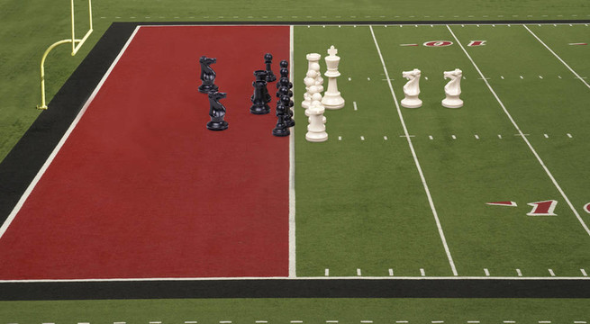 國際象棋足球球門線