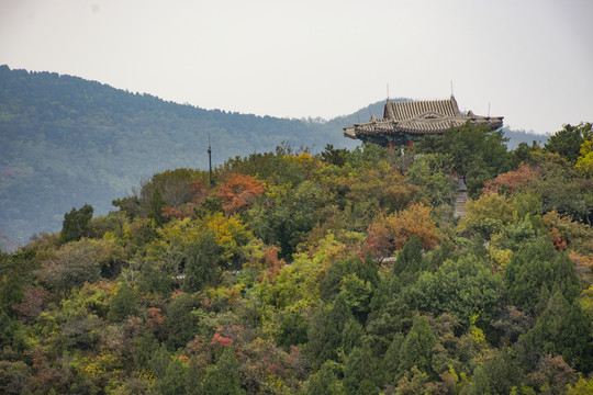 山頂古建筑