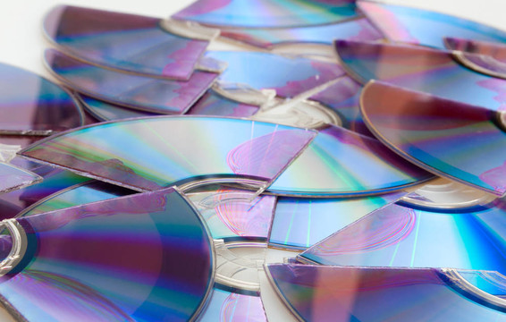 破碎的CD