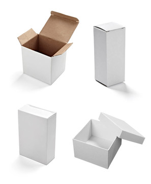 空白白盒容器