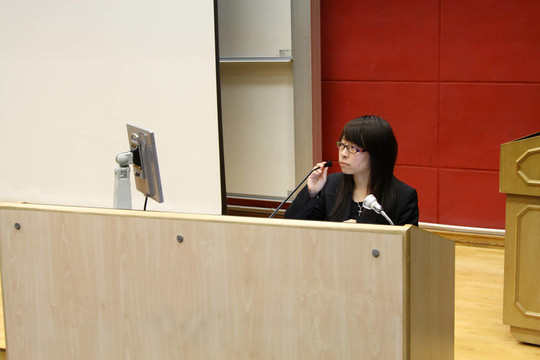 商人做演示