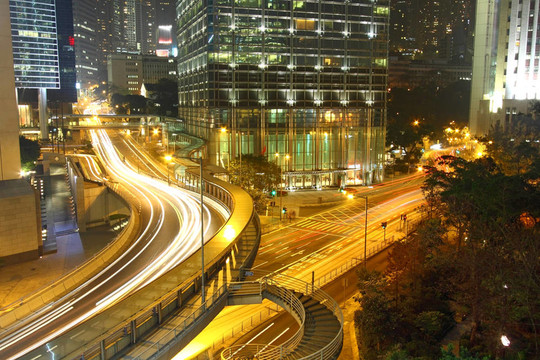 香港城市夜景