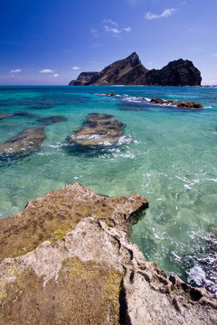 馬德拉群島的Ilheu de Baixo島；