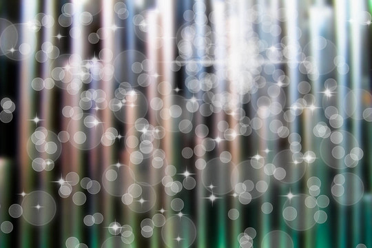 背景虛化和星光