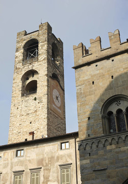 campanone Civica；Torre -貝加莫阿爾塔