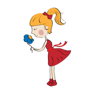 小女孩