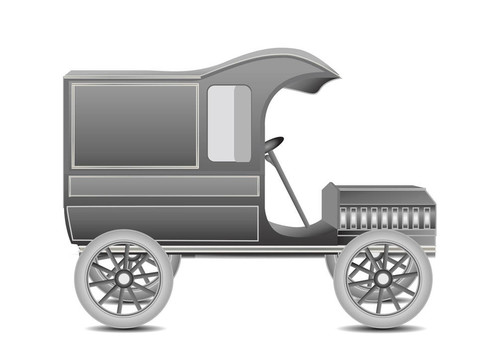 舊的復(fù)古車