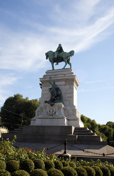 Garibaldi紀(jì)念碑在米蘭