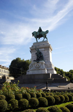 Garibaldi紀(jì)念碑在米蘭