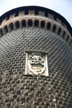Castello Sforzesco塔；米蘭