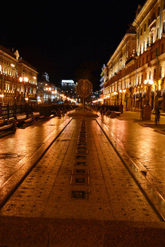 明斯克夜景觀(guān)