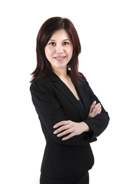 自信亞洲商業(yè)女性