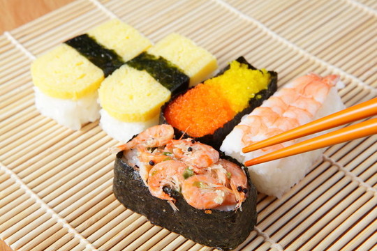美味的日本壽司