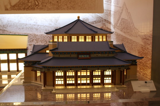 大殿模型