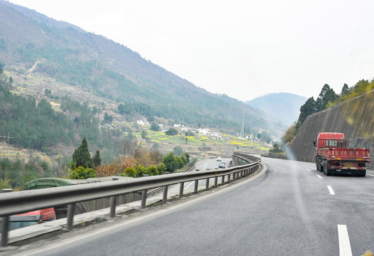 高速路上
