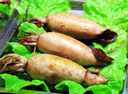 烤魷魚