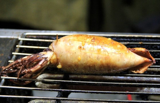 烤魷魚